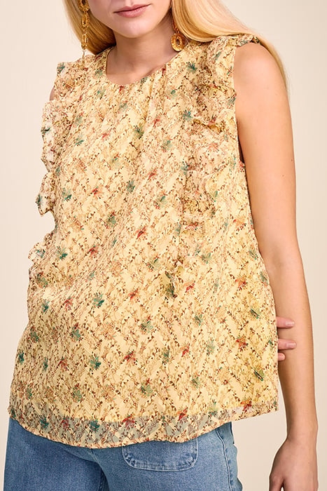 CALD - BUTTERCUP PRINT MIMOSA TOP 1