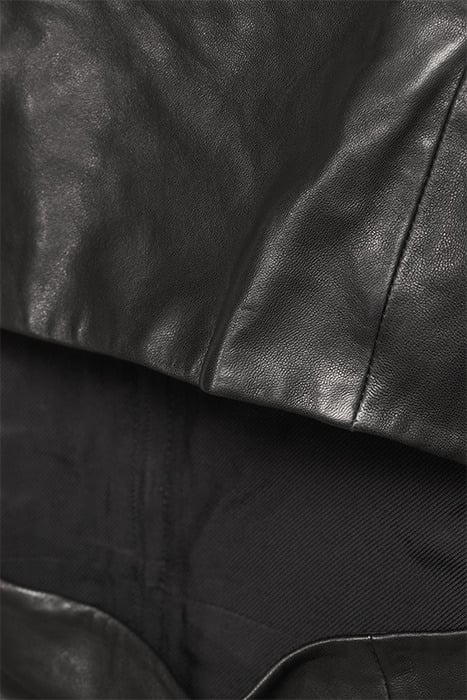 TABATA LEATHER DRESS IN BLACK 5