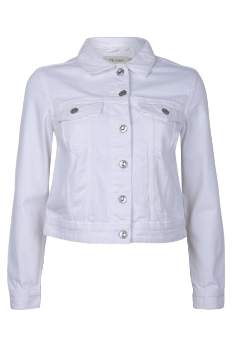 DENIM JACKET WHITE 1