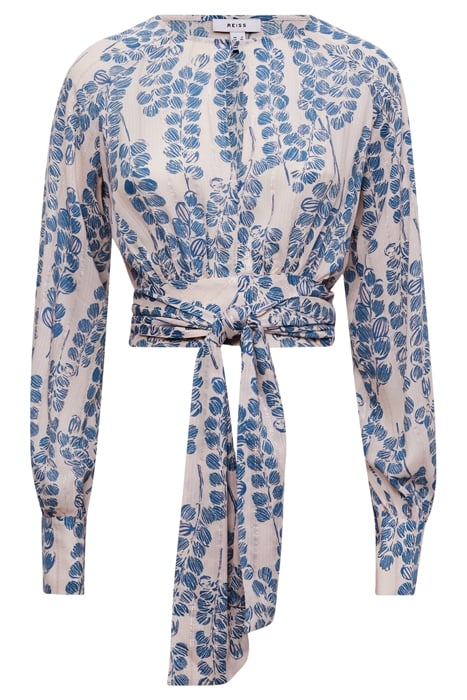 SADIE-LUREX BLOUSE PINK/BLUE 3