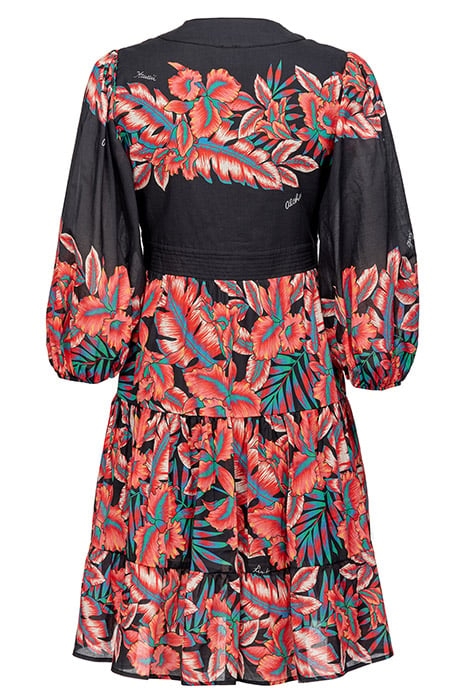 BALTO DRESS BLACK/RED MULTI 2