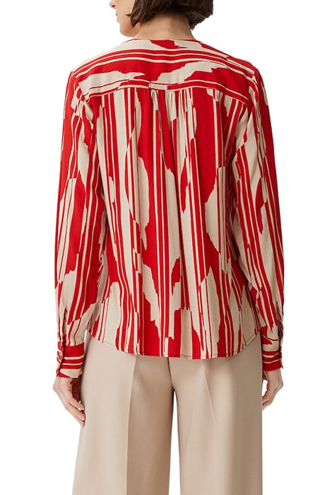 COMMA BLOUSES RED 2
