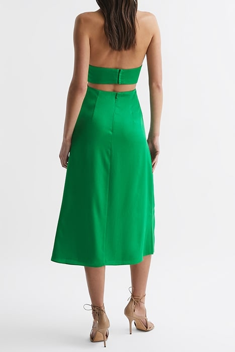 MAIA-CUT DRESS GREEN 2