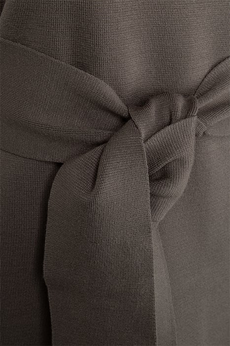 LAUREN ONE SHOULDER MIDI KNIT DRESS KHAKI 3