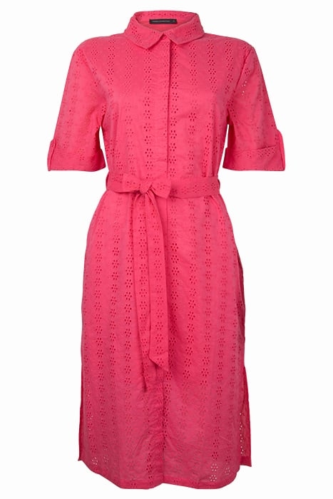 BRODERIE SHIRT DRESS MIDI CAMELLIA 1