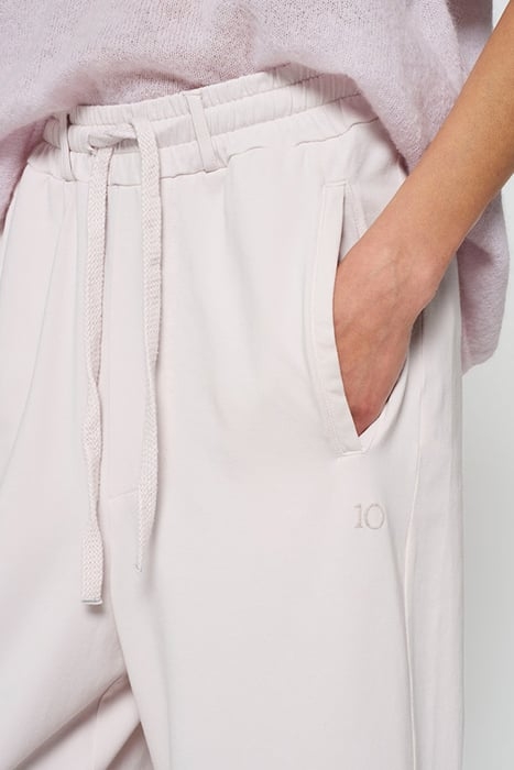 PANTS WASHED JERSEY PALE LILAC 6