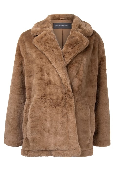 FAUX FUR PEAK M CAMEL 1