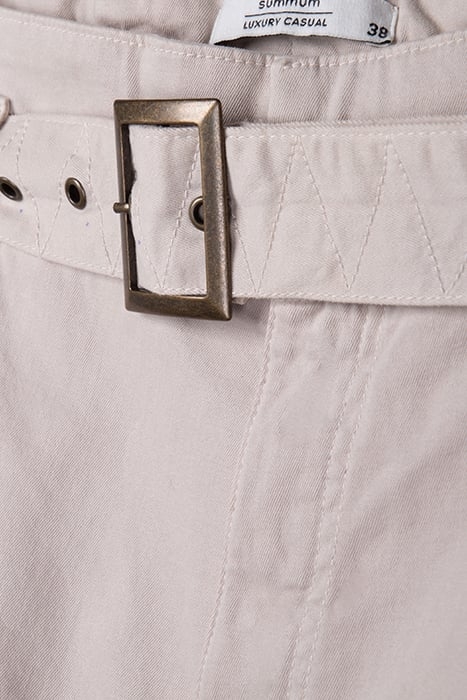 PAPERBAG PANT FINE TWILL 7 - BROWNS 3