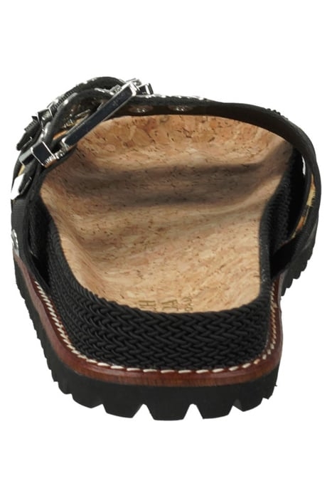 YOSI SANDAL BLACK/PONY LEO PRINT 4