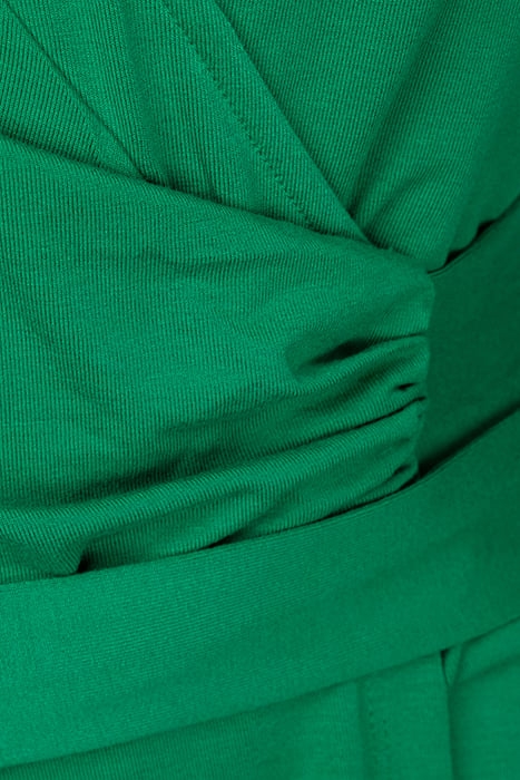 KHLOE MIDI DRESS GREEN 3