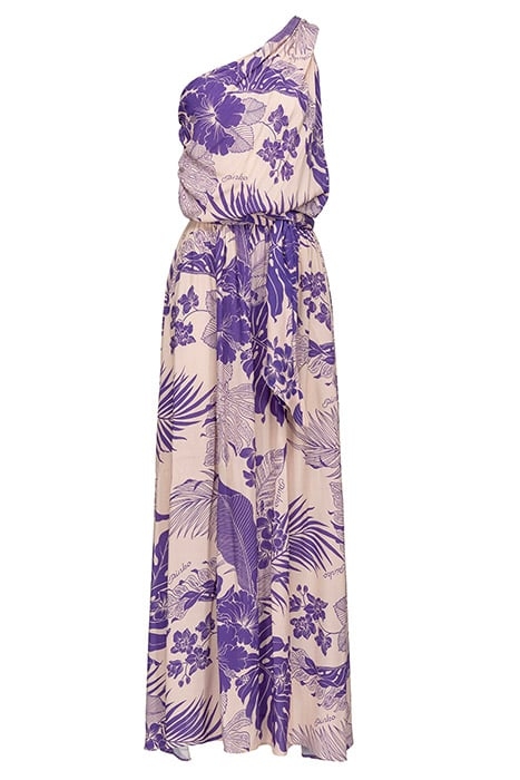 AGAVE DRESS NUDE/PURPLE 1