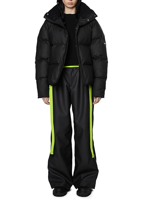 UNISEX BOXY PUFFER JACKET BLACK 3