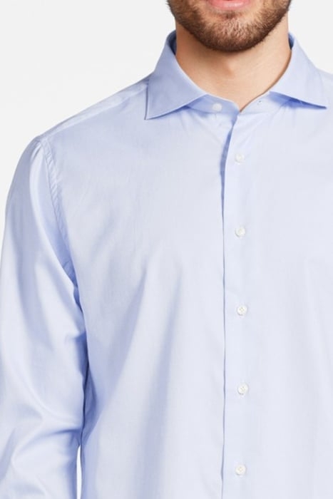 LIGHT BLUE TWILL SLIM FIT SHIRT LIGHT BLUE 5