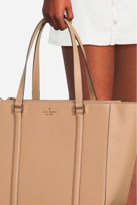 NEWBURY LANE BRIAR LARGE TOTE LIGHT FAWN 6