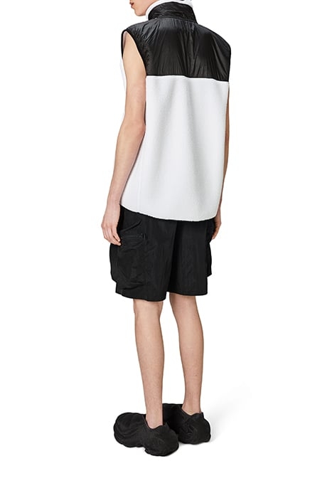 UNISEX YERMO FLEECE VEST POWDER 2