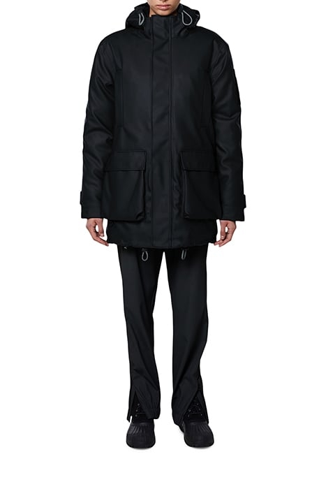 UNISEX GLACIAL PARKA BLACK 4