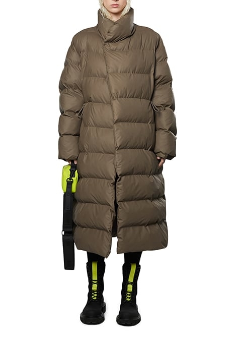 UNISEX PUFFER COAT WOOD 2