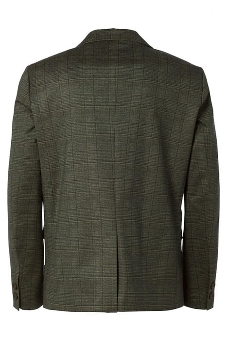 BLAZER JERSEY STRETCH CHECK TAUPE 5