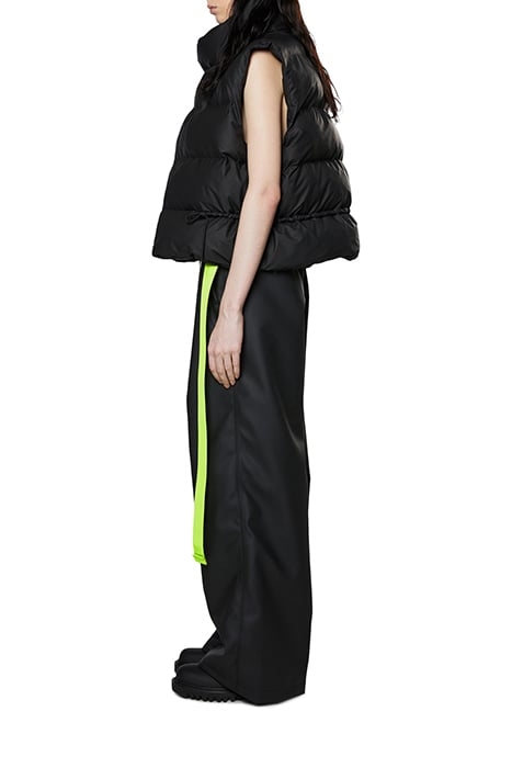 UNISEX PUFFER VEST BLACK 3