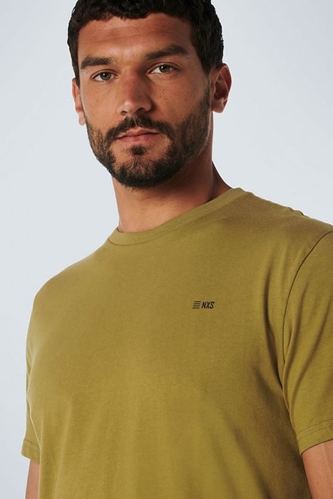 T-SHIRT CREWNECK SOLID BASIC OLIVE 6