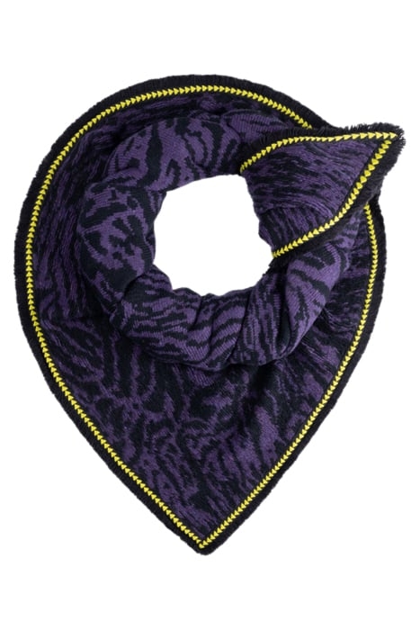 SHAWL - ZEBRA LILAC 1