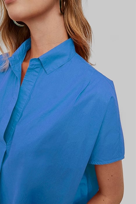 CELE SLEEVELESS RHODES SHRIT BAY BLUE 3