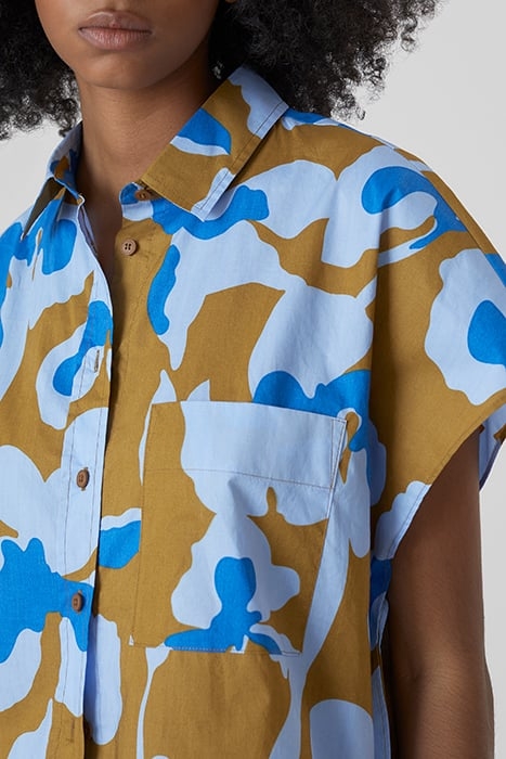 SHORT SLEEVE SHIRTS & BLOUSES OCEANIC BLUE 5