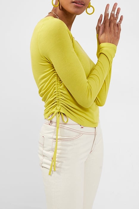 ZIGI MODAL JERSEY TOP WARM OLIVE 3