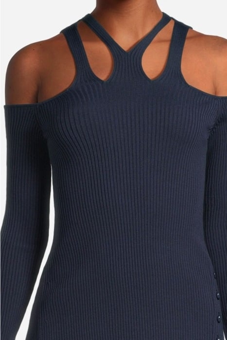 ORIHUELA ABITO COSTINA CREPE BLUE - NAUTICAL DRESS 5