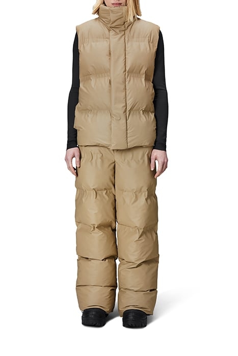 UNISEX BATOR PUFFER VEST SAND 2
