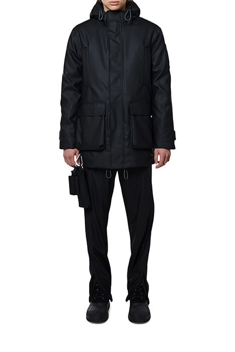 UNISEX GLACIAL PARKA BLACK 2