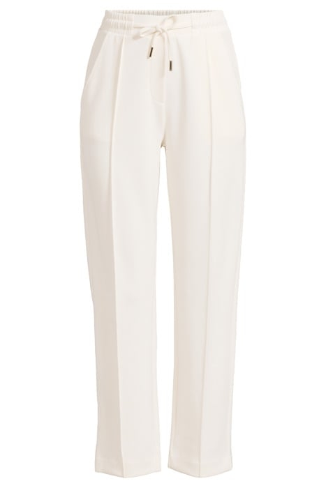SUITED INTERLOCK PANTS PEARL WHITE 3
