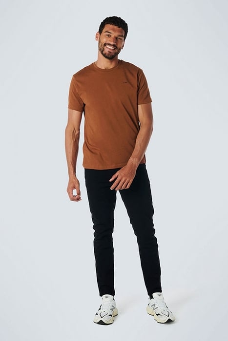 T-SHIRT CREWNECK SOLID BASIC CARAMEL 3