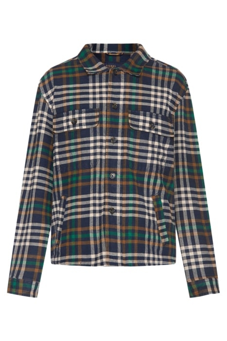 SIEVEN CHECK GREEN TREE TOP 4