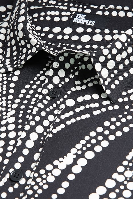 PRINTED SHIRT BLACK WHITE 7