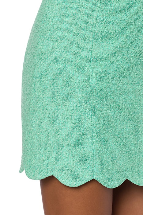 TWEED MINI SKIRT BLUE 4