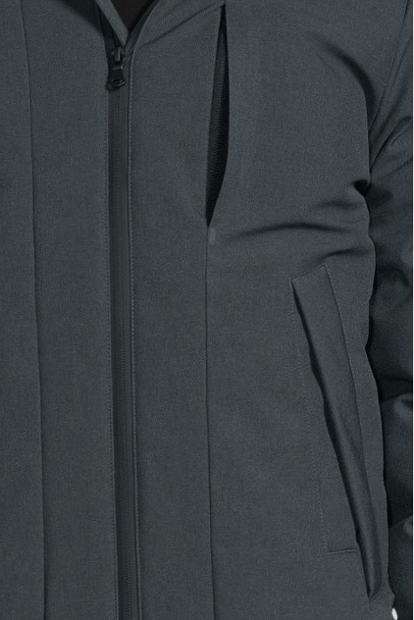 TARMAC NYLON WATERPROOF BREATHABLE PADDED JACKET BITUMEN 4