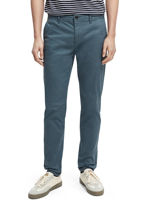 ESSENTIALS - MOTT SUPER SLIM FIT CHINO STEEL 1