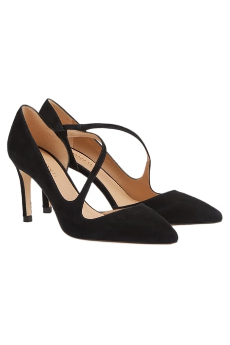 OC HEATHER SUEDE D'ORSAY BLACK 2