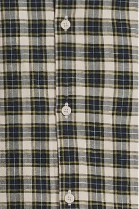 NAVY CHECKED SLIM SHIRT NAVY 5