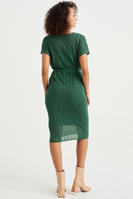 DRESS MID LENGTH GREEN 2