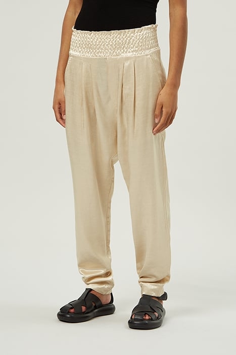SATIN PANTS GOLDEN SAFARI 1