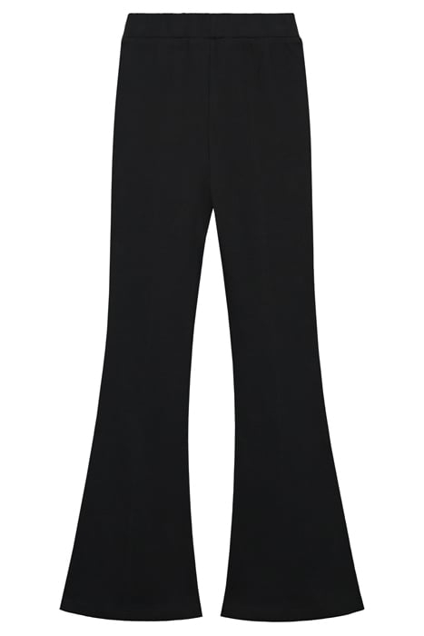 LETTUCE RIB PANTS BLACK 2