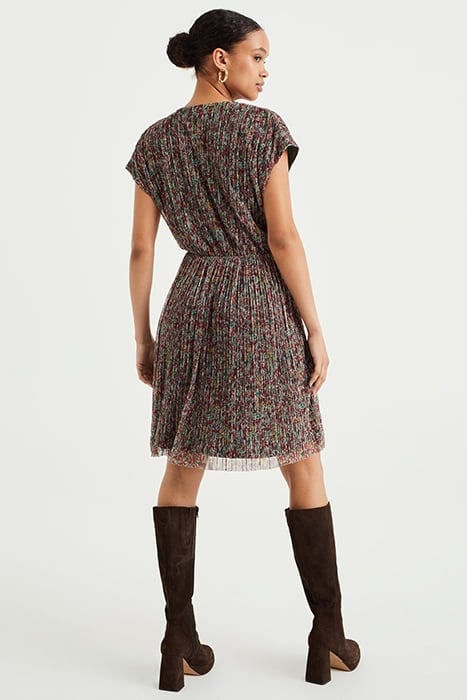 DRESS MID LENGTH DARK GREEN 2