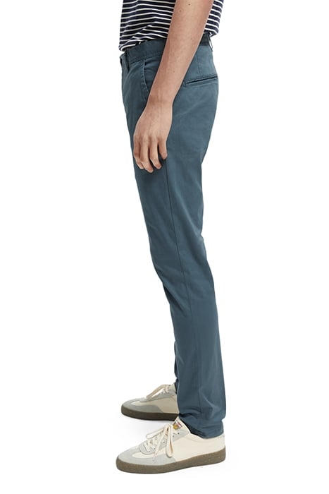 ESSENTIALS - MOTT SUPER SLIM FIT CHINO STEEL 5