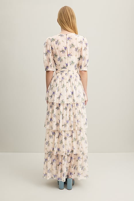 DR BOUVIER TIERED DRESS CREAM 2