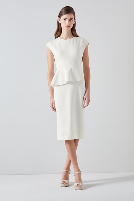 DR MIA FITTED DRESS IVORY 1