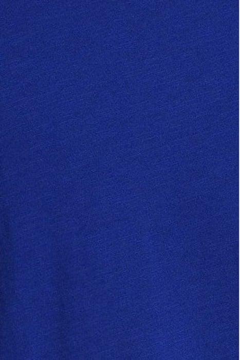 ELECTRIC BLUE ESSENTIAL V-NECK T-SHIRT BLUE 5