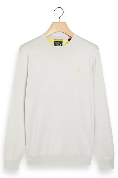 ESSENTIAL PULLOVER CREWNECK HERON GREY 4