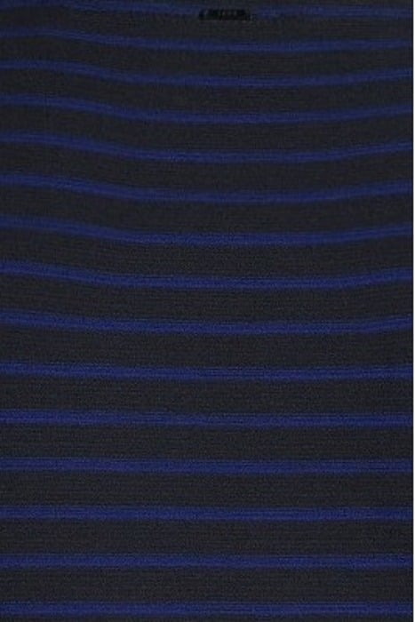 NAVY T-SHIRT WITH BLUE STRIPES NAVY 5